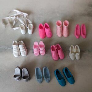 Lot of Vintage Barbie Shoes